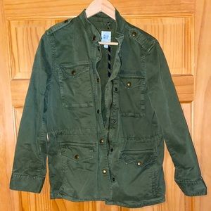 Olive green heavy jacket